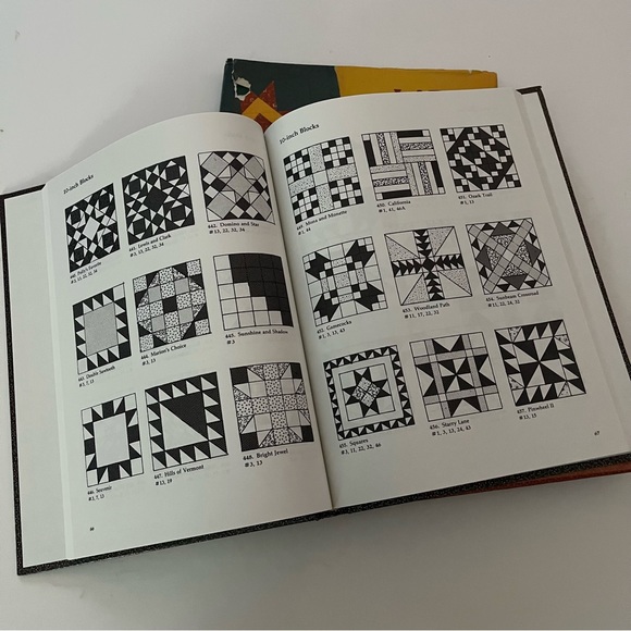 Scrap Patchwork Quilting Books Patterns Hardcover Vintage Lot of 3 Sewing Books - Picture 6 of 11